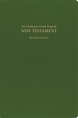 An Analinear Greek-English New Testament, Recovery Version