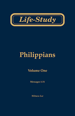 Life-study of Philippians, vol. 1