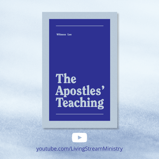 The Apostles' Teaching