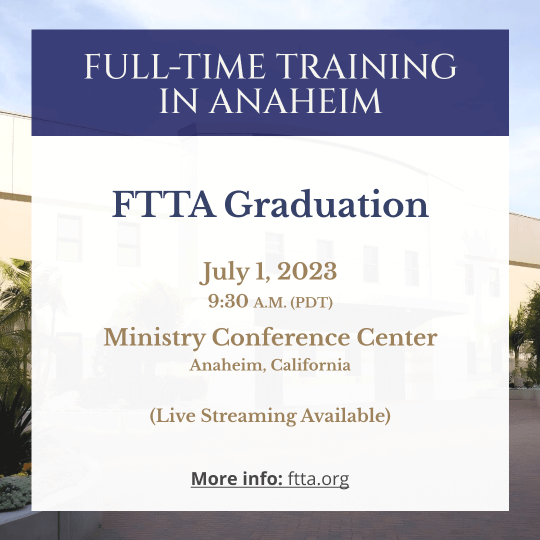 FTTA - Full-time Training in Anaheim