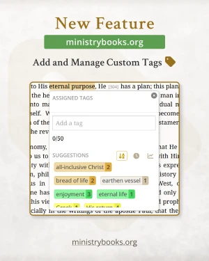 Ministry Books Highlights Feature