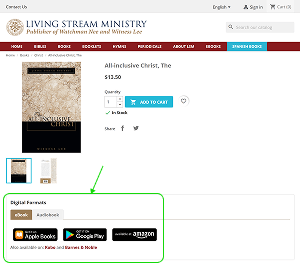 eBooks on livingstream.com