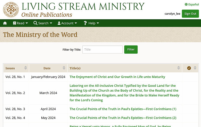 Ministry of the Word on ministrybooks.org