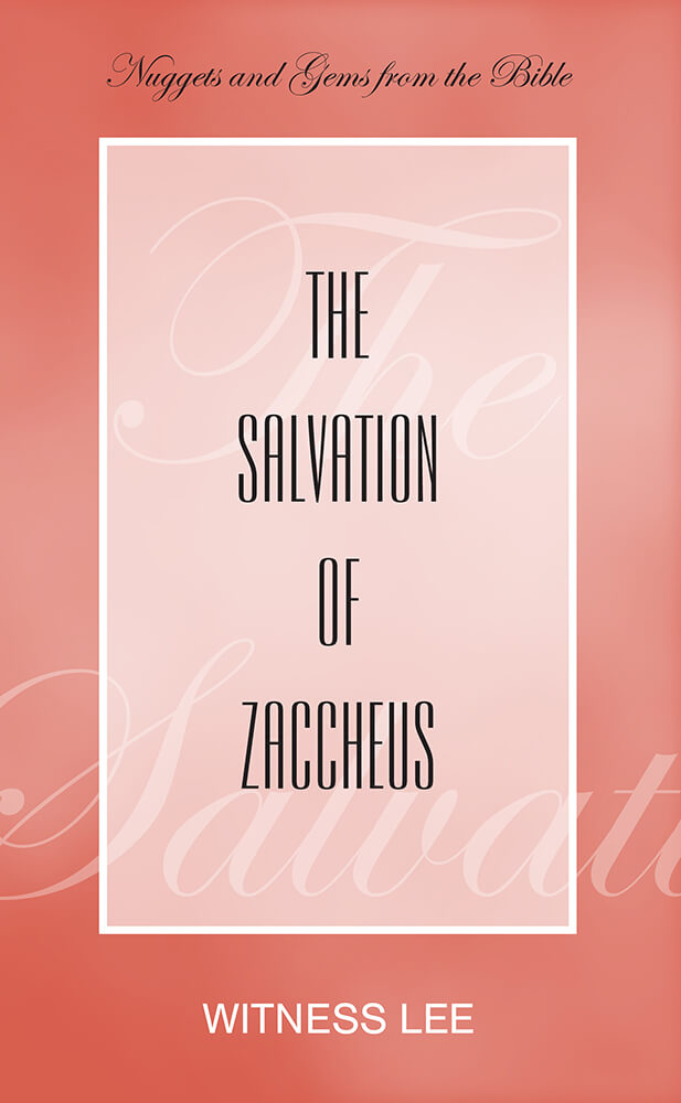 The Salvation of Zaccheus