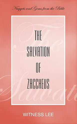 The Salvation of Zaccheus