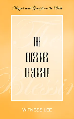 The Blessings of Sonship